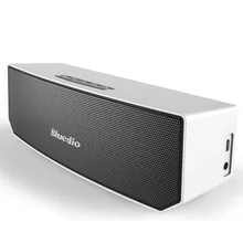 Bluedio BS-3 (Camel) Mini Bluetooth speaker Portable Wireless speaker Sound System 3D stereo Music surround(Silver)