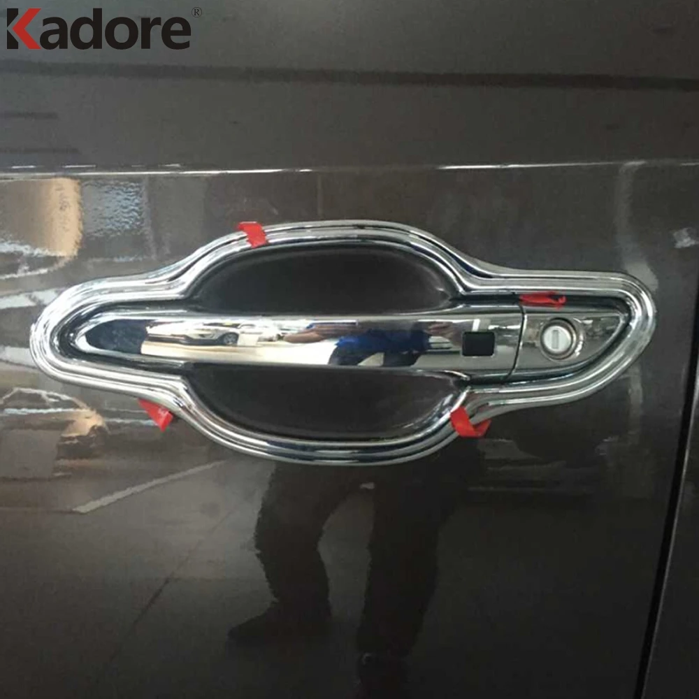 

For Hyundai Tucson SUV 2015 2016 2017 2018 ABS Chrome Door Handle Trim Cover Car Styling Exterior Accessories