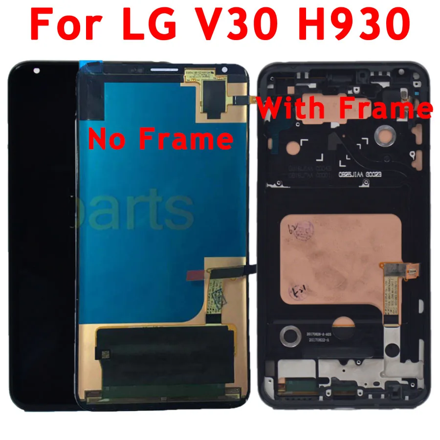 Tested Warranty For 6.0 LG V30 LCD H930 LCD Touch Screen Digitizer Assembly For LG V30 LCD VS996 LS998U LCD Screen (2)