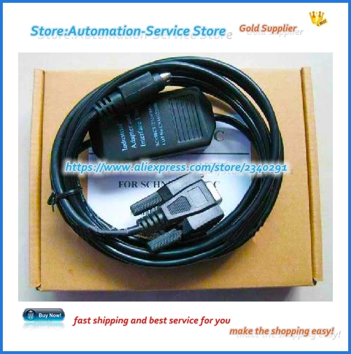 

New TSXPCX1031 TSXPCX1031-C RS232/RS485 Programming Cable For Schneider Modicon TSX Twido Neza PLC (TSX08PRGCAB)