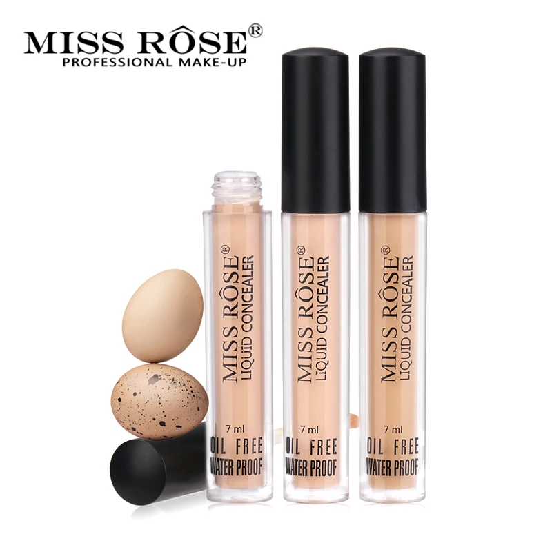 MISS ROSE 6 цветов Палетка для контуринга с консилером жидкий консилер макияж глаз