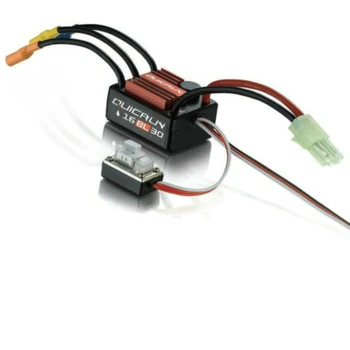 

High Quality Hobbywing Quicrun 1/16 Brushless Waterproof 30A ESC WP-16BL30