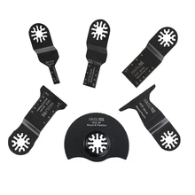 HAOLI 6pcs/set Oscillating multi tool Saw Blades Accessory for Fein,Dremel TCH Multimaster power tool Free Shipping