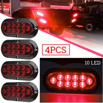 

Anti Water 12/24V LED Trailer Truck Brake Stop Light Turn Signal Tail Lamp Parts