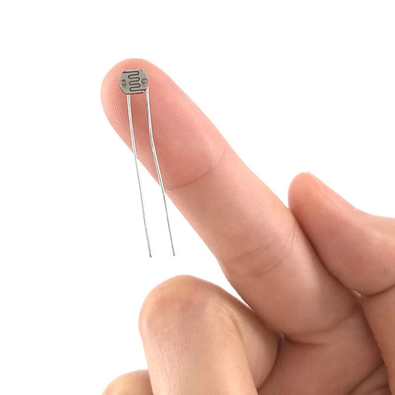 MCIGICM 50pcs 5516 5549 light dependent photo resistor photoresistor resistor 5mm photosensitive resistance LDR