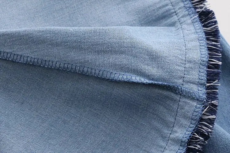 Летние Для женщин линии Джинсовые юбки Повседневное, эластичный пояс юбки Все соответствием сбоку Разделение сексуальные мини джинсовые