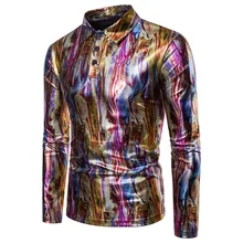 Мужская рубашка поло Осенняя Новая модная Высококачественная Мужская хлопковая цветная рубашка поло Поло для мужчины плюс размер S-2XL