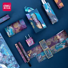 1 коробка Китайский древний стиль Маскировочная лента многообещающая серия наклейки планировщик