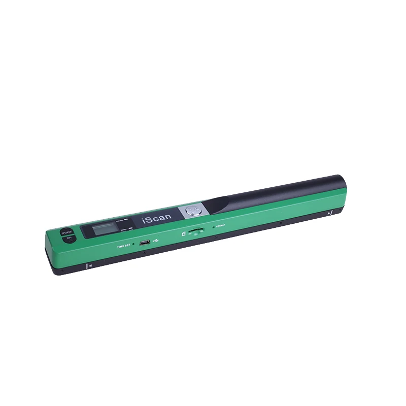 iScan Portable New Creative Handheld Mobile Portable Document Scanner 900DPI USB2.0 LCD Display Sup