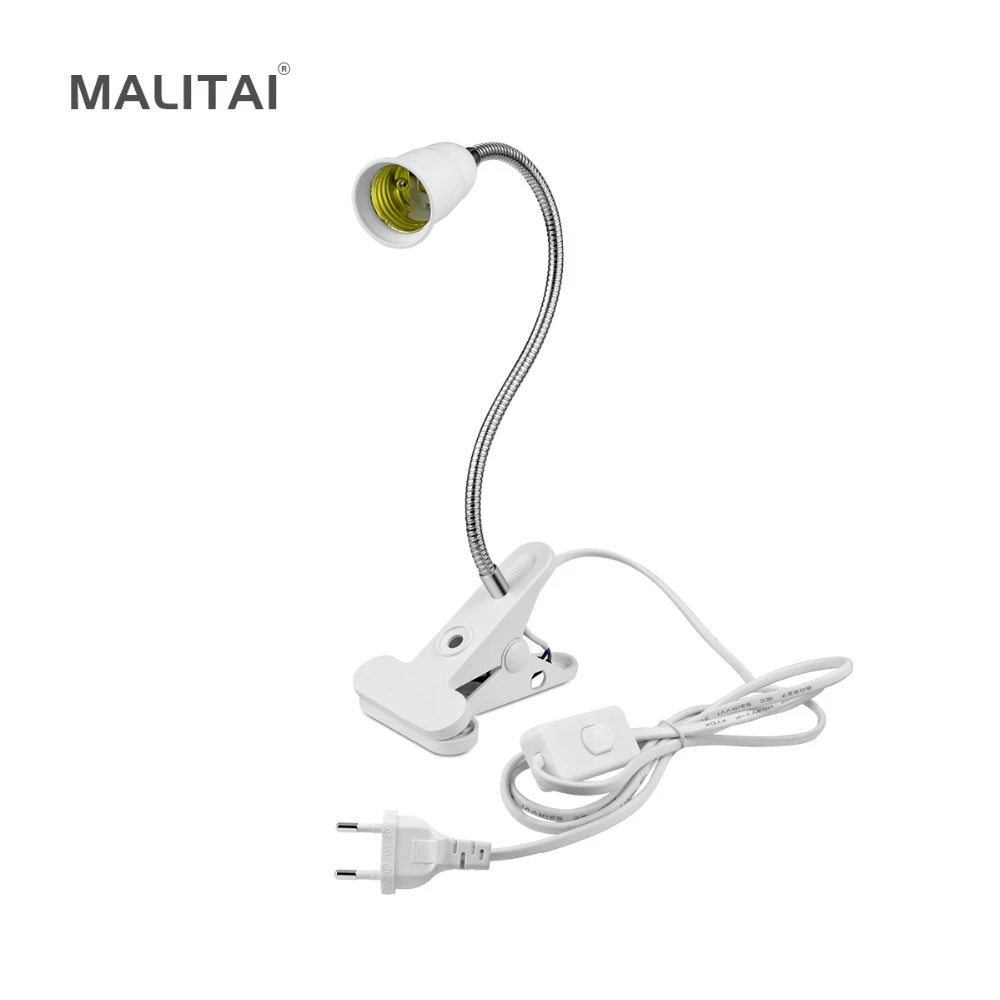 flexible led lamp with clip base