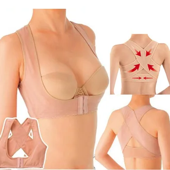 1PCS Women Chest Posture Corrector Support Belt S/M/L/XL/XXL Body Shaper Corset Shoulder Brace Wholesale