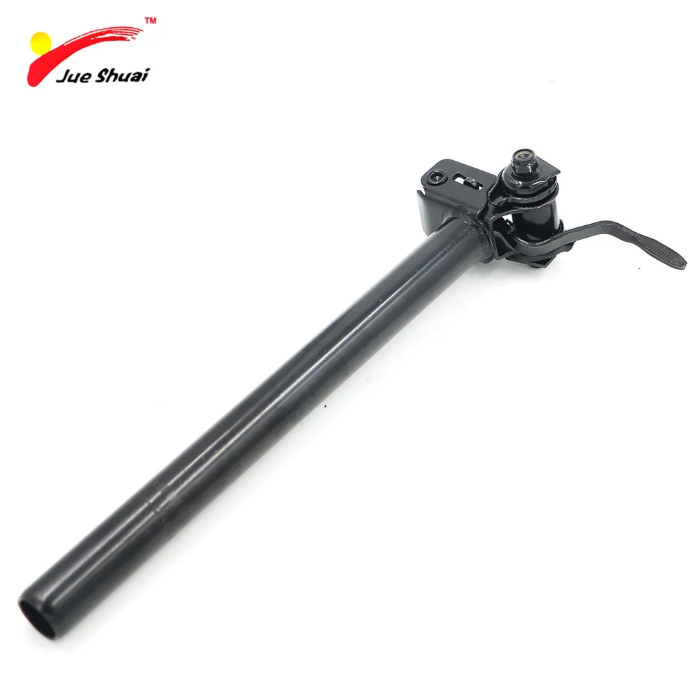 JS Black Adjustable Aluminum Alloy Seatpost 27.2*350mm Para MTB Bike