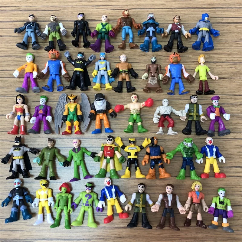 

Lot 7 PCS Imaginext DC Super Hero Loose Action Figures TOY for boys randomly no repeat