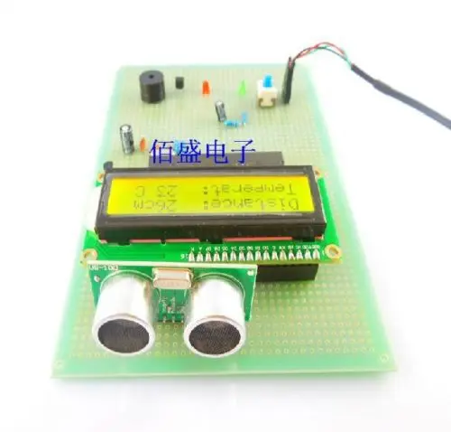 51 MCU Ultrasonic Range Finder / Car Reversing Radar System DIY KIT