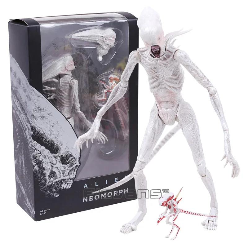 NECA Alien Covenant Xenomorph Neomorph Creature Pack ПВХ фигурка Коллекционная модель игрушки - Цвет: Neomorph