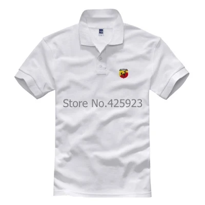 

wholesale summer Personality Abbas colour logo Abarth Italian new car modified cotton short-sleeved POLO 3 colours POLOs Shirts