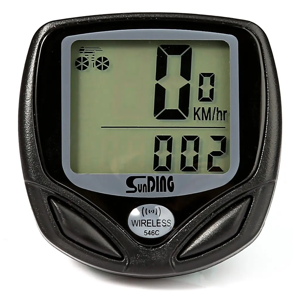 SunDing SD-570 Bicycle Computer Water Resistant Cycling Speedometer
