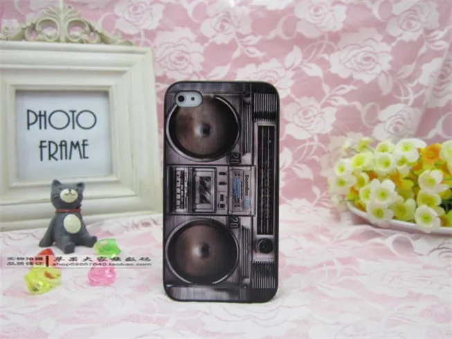 Free shipping+For iphone5 5s &amp 4 4s Old camera tape NO8 phone cases for iphone 5 4s(no tracking number) |