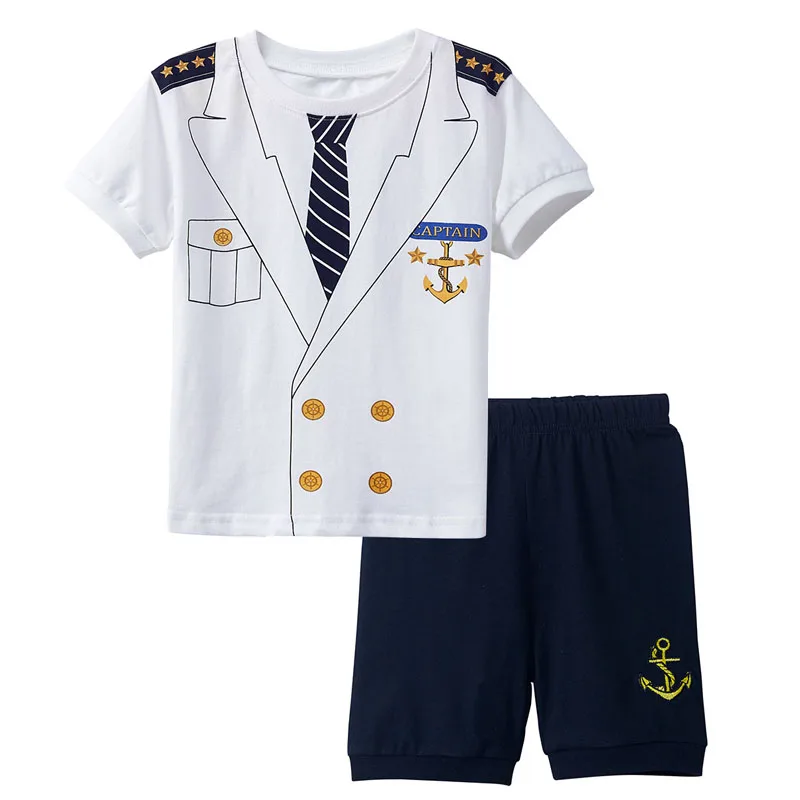 Buy Infant Baby Boys Captain Clothing Sets Cute Boy