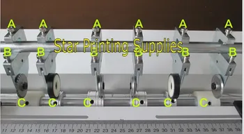 

Spare parts for electric creaser machine