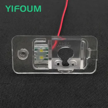 

YIFOUM Car Rear View Camera Bracket License Plate Lights Housing Mount for Audi A3 S3 A4 S4 RS4 A5 S5 A6 A6L C6 S6 RS6 Q7 SQ7 A8