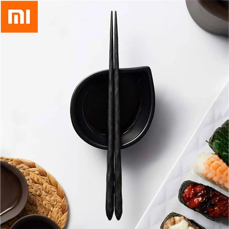Xiaomi Mijia Yiwuyishen палочки для еды 6 пар в упаковке PPS стекловолокно высокая
