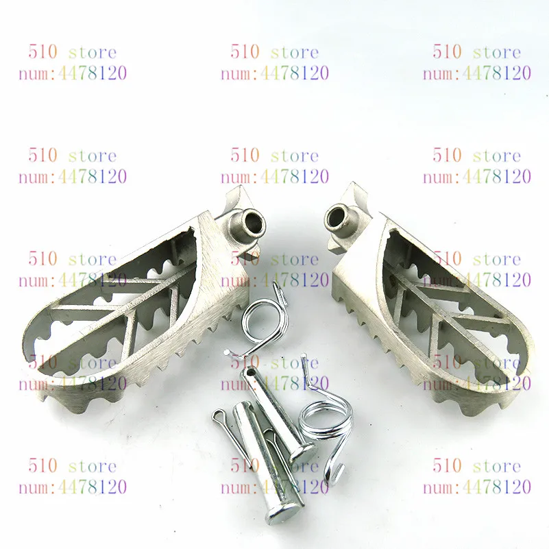 Педаль для ног с ЧПУ CR CRF CR125 CR250 CRF250R CRF450R CRF250X CRF450X CR500 Dirt Bike Motocross Enduro Supermoto|Подставки