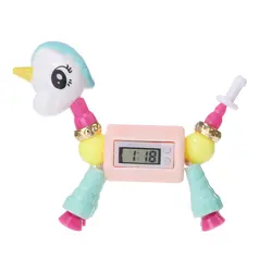 Игрушки для малышей в подарок Детские часы с животными светодиодный студенческий цифровой игрушечный часы Детские носимые деформируемые