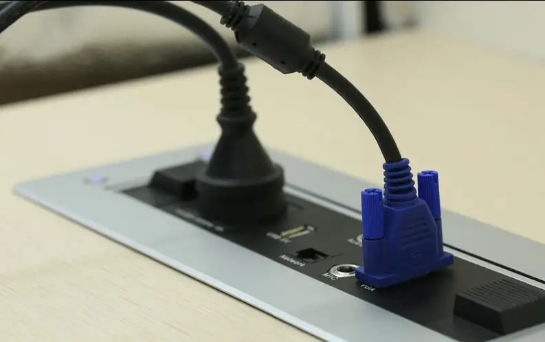 Универсальные электрические перевернутые розетки HDMI для быстрой зарядки в