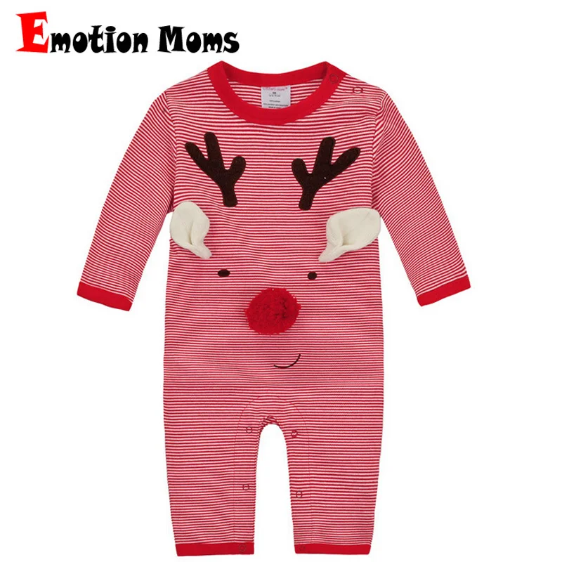 Wholesale Christmas Clothes Sets Children's Clothing Baby Cotton Thread