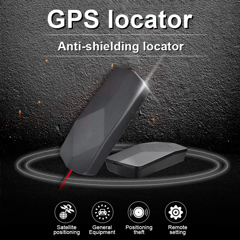 

GPS Tracking Device Locator Waterproof Magnet 180mAh Battery Real Time Tracking for Cars Pets Kids LCC77