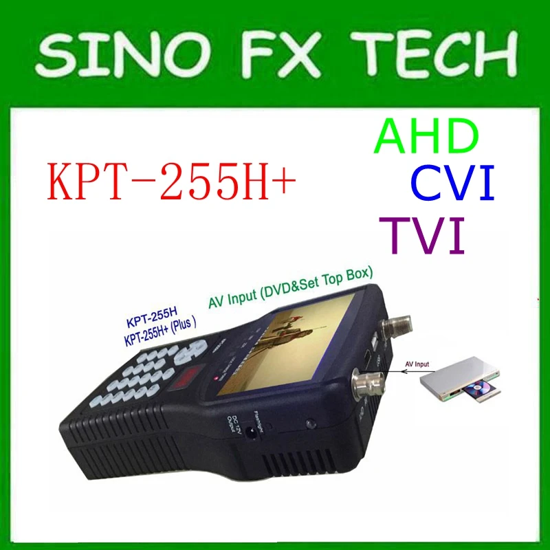 DVB S2 цифровой HD спутниковый Finder метр KPT 255H + 4 3 дюймов TFT ЖК дисплей показывать