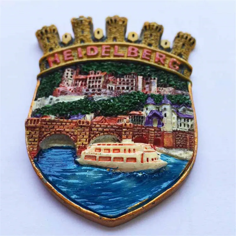 Новый дизайн Германия Heidelberg магниты на холодильник туристические сувениры