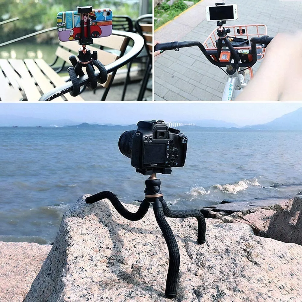 2 в 1 Мини Путешествия Открытый gorillapod переносной штатив Гибкий Осьминог штатив для телефона цифровые зеркалки и GoPro