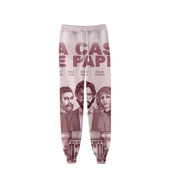 

Spanish TV series Money Heist La casa de papel Jogger pants Casual Spring/summer Women/men Casual New Arrival Cool trousers