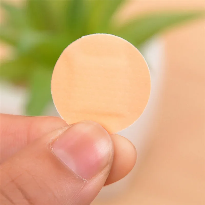 

10Pcs Circular Band Aid Waterproof Bandage Breathable Sticking Plaster Small Wound Invisible Mini First Aid Family Pack