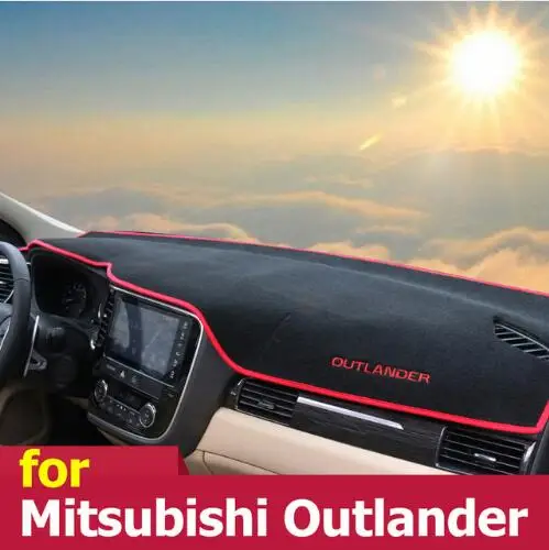 

Car dashboard Avoid light pad Instrument platform desk cover Mats Carpets For Mitsubishi Outlander 2013 2014 2015 2016 2017 2018
