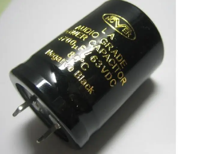1PCS For Audio Amplifier NOVER 63V4700uF HiFi Electrolytic Capacitor 1PCS For Audio Amplifier NOVER 63V4700uF HiFi Electrolytic Capacitor