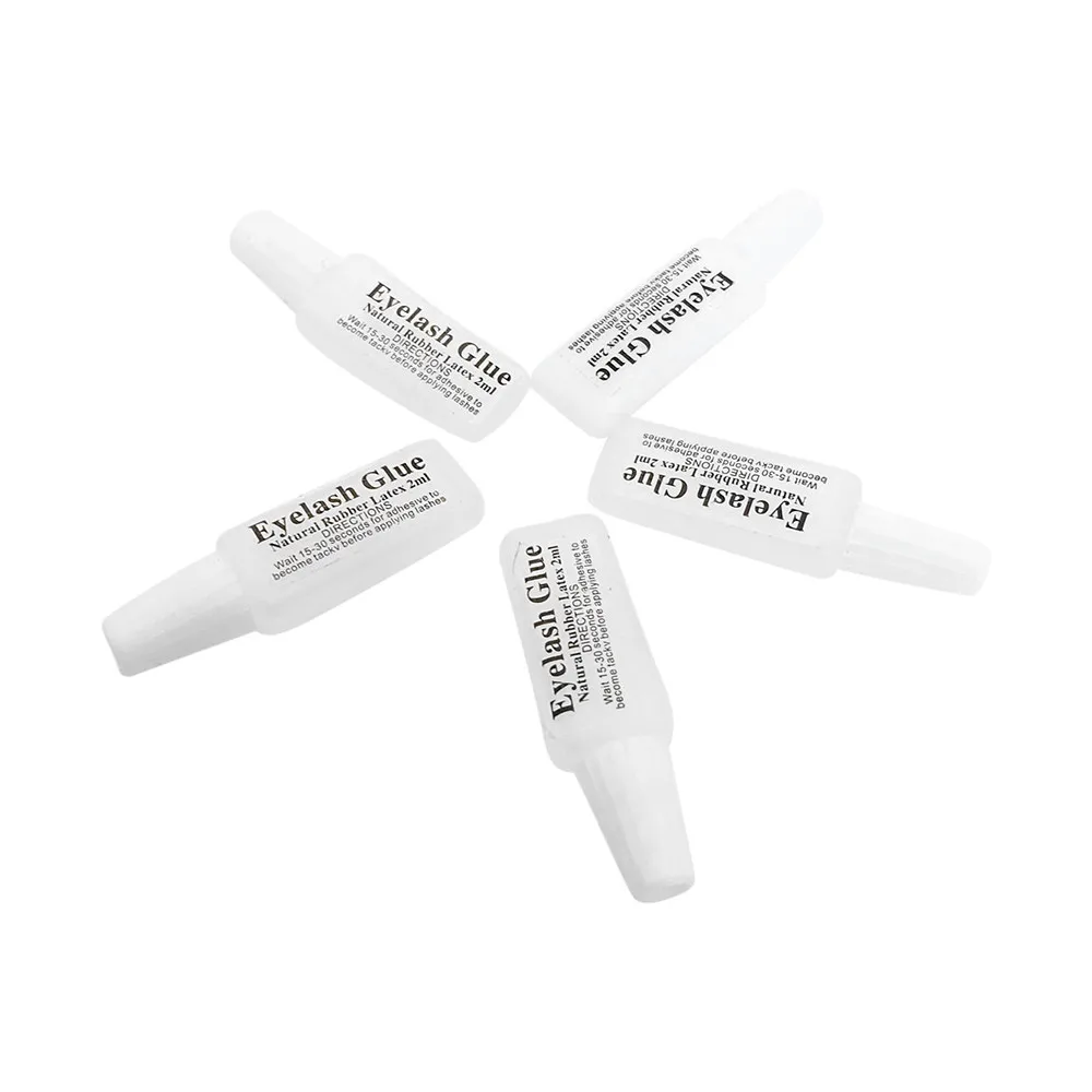 5pcs 2ml False Eyelash Glue Fake Eyelash extension glue Adhesive Eye