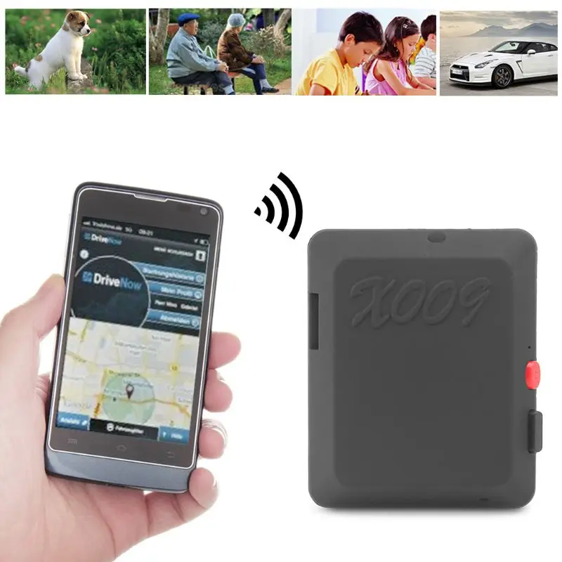 مصغرة GSM محدد مع شاشة كاميرا الفيديو تعقب الوقت الحقيقي تتبع و الاستماع GPS المقتفي مع SOS زر X009