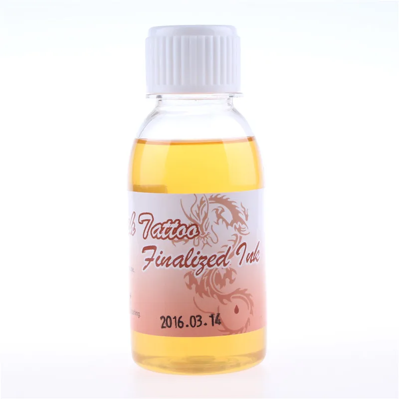 5 Bottles Temporary Airbrush Tattoo Finalized Ink For Body Art Paint 100MLbottle EMSDHL Free Shipping