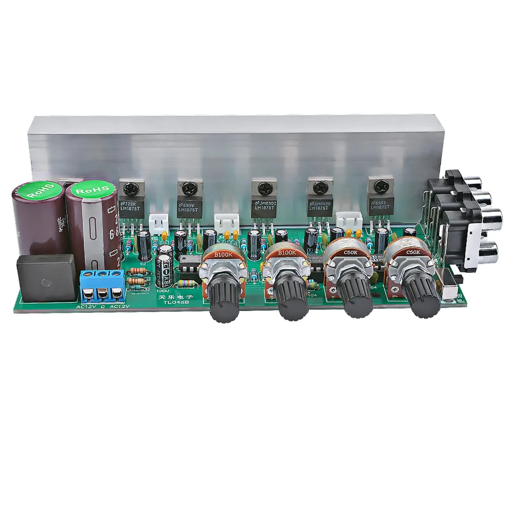 US $30.77 AIYIMA LM1875 51 Channel Audio Amplifier Board Subwoofer Amplifiers DIY Sound System Speaker Home Theater 25W6 Super TDA2030