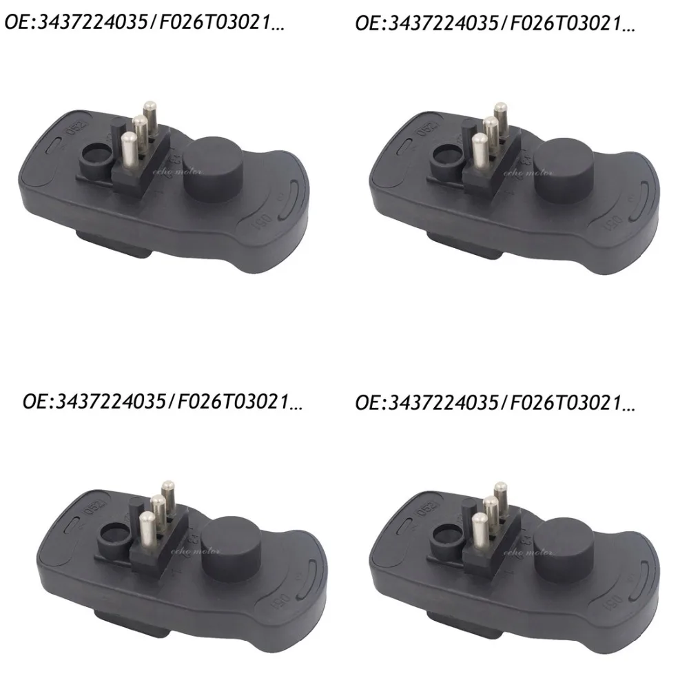 

NEW 4PCS  AIR FLOW POTENTIOMETER THROTTLE POSITION 3437224035 3437010039 3437224015 FIT FOR MERCEDES BENZ Genuine