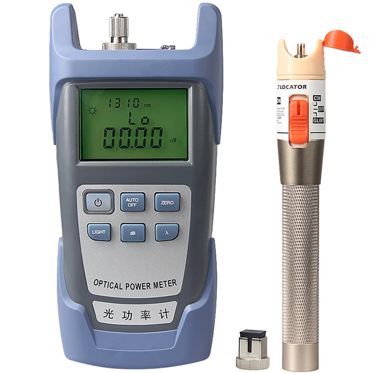 Handheld 70~+10dBm Optical Power Meter and 10mw Pen Optica Visual Fault