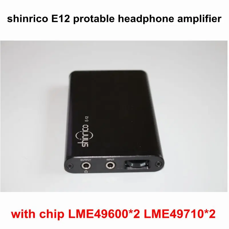 XRK shinrico e12 LME49600 чип мини-усилитель для наушников Мини Портативный аудио усилитель для наушников