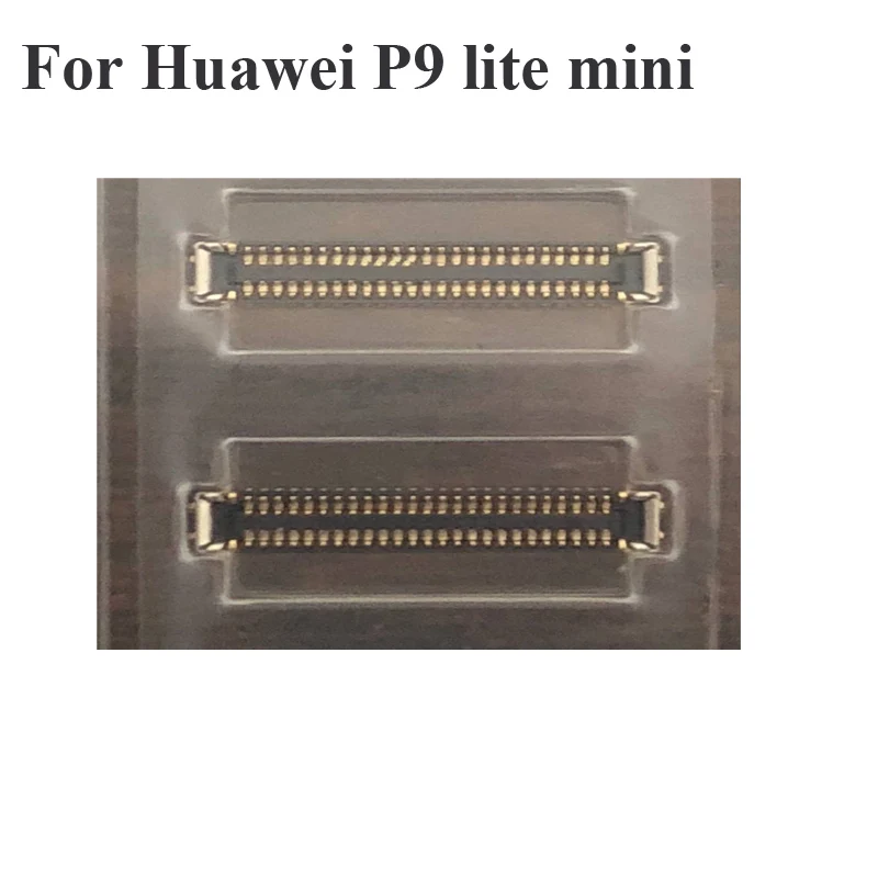 2pcs For Huawei P9 lite p9lite mini LCD display screen FPC connector P 9 logic on motherboard mainboard | Мобильные телефоны и