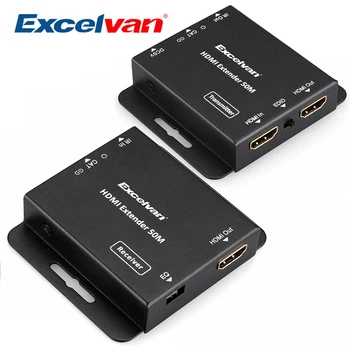 

HDV-E50C HD 1080P HDMI Extender Over Single 50m/164ft UTP Cables With IR Control Support HDMI and HDCP Compliant Devices