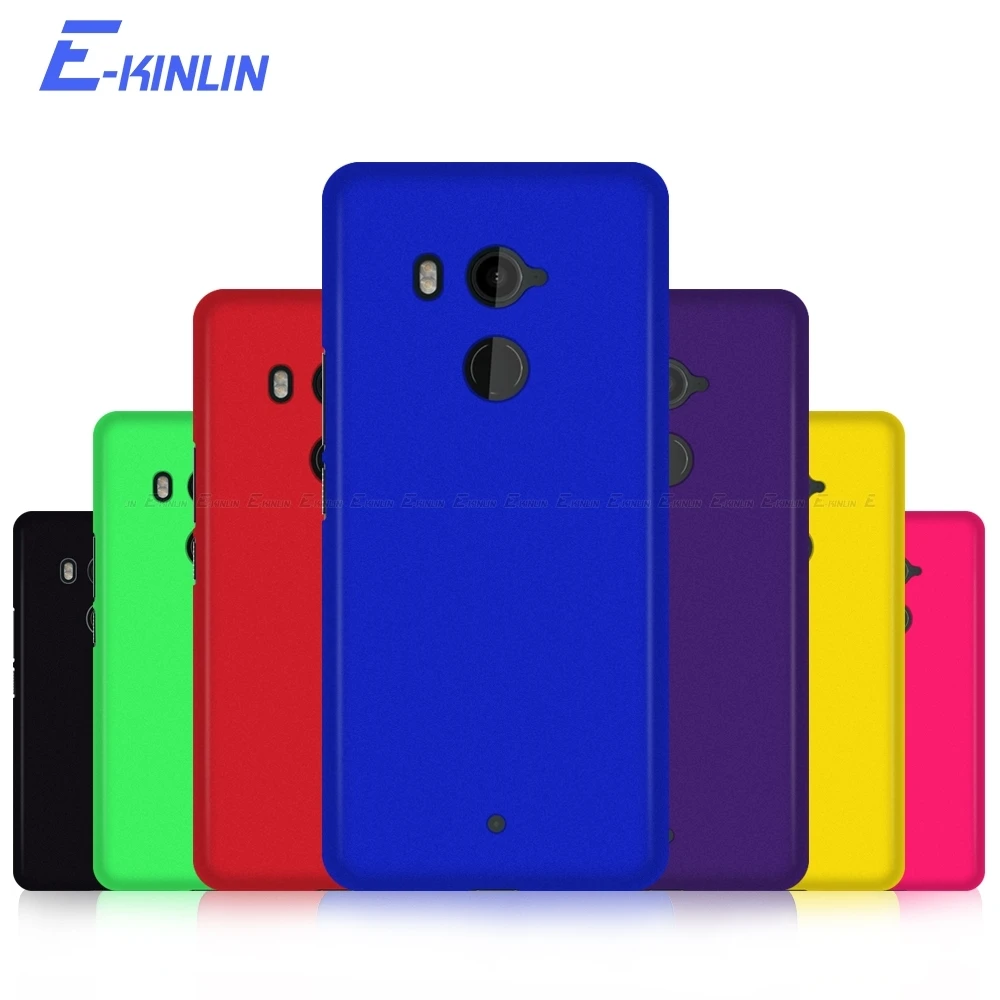 

Matte Plastic PC Hard Back Cover For HTC Desire 12 10 U12 U11 Plus Eyes U Play Lifestyle Ultra Thin Protective Phone Case