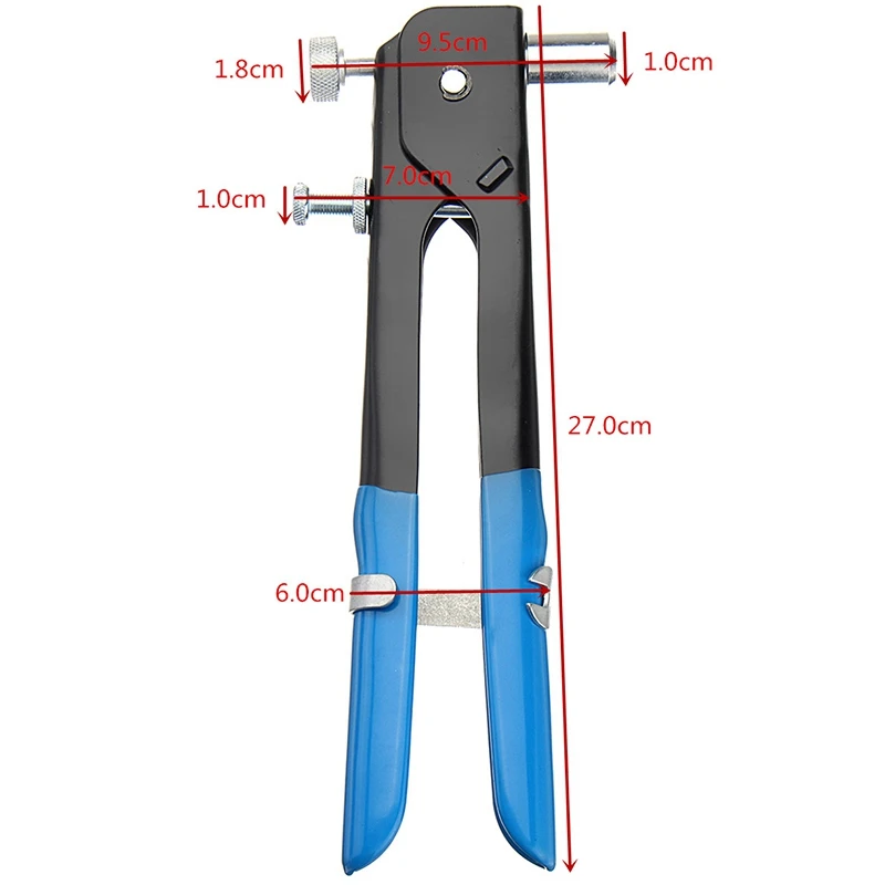 106 шт., M3-M8 гайки с заклепками, Резьбовая вставка и инструмент для заклепок, клепальщик с Rivnut Nutsert, набор инструментов для клепки