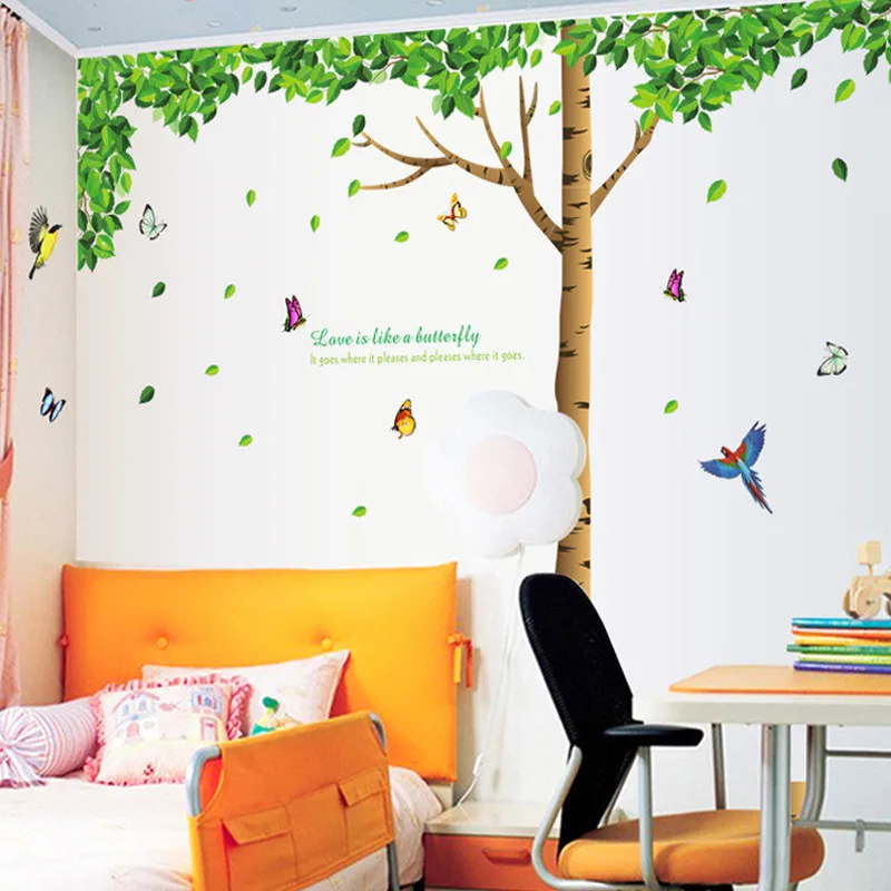 Removable Creative Tree Forest Home Decor DIY Art Decals For Childrens